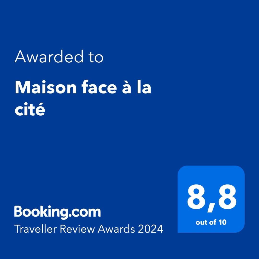 Maison Face A La Cite Carcassonne Exterior photo